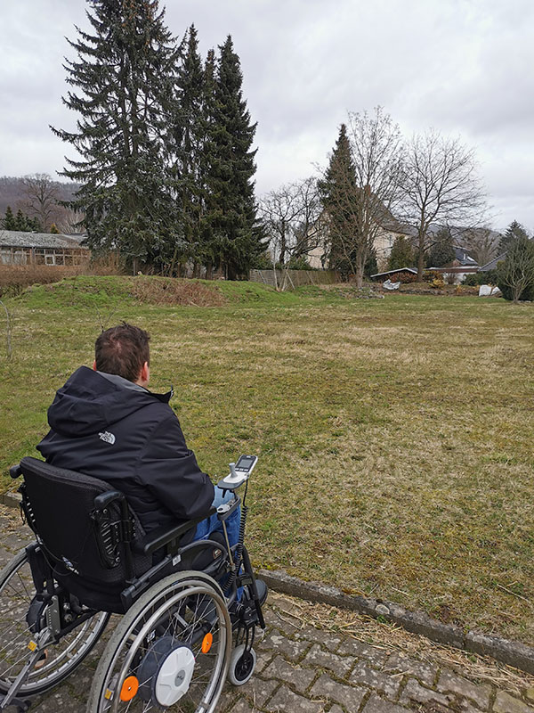 Keine Möglichkeit "dank" der Techniker Krankenkasse die Kante zu überwinden :-(